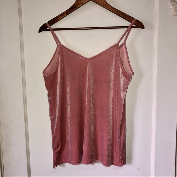 Pretty in Pink Velvet Tank - Picture 3 of 4